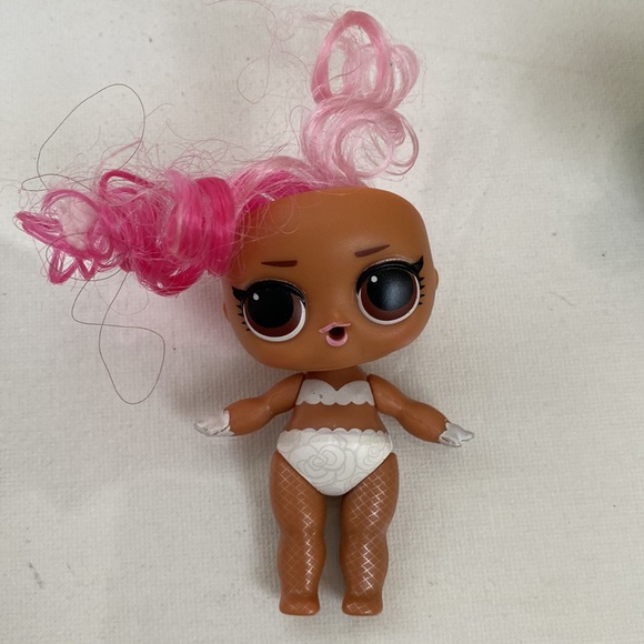 Lot of 5 Dolls:Radical QT Ultra Rare LOL Surprise REMIX Hair Flip,Queen Bee Doll - Picture 10 of 16